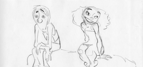 animationandsoforth:  Storyboards for The Croods by Chris Sanders 