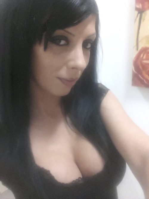 realitybabesexposed:  Romanian MILF pop.cristina exposes those nice plastic melons @ her public FB account