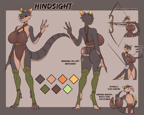 FInally made a ref sheet for my beloved DnD character![ twitter ] [ subscribestar ] [ kofi ] [ insta