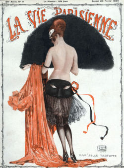 Antipahtico:  Mam’zelle Tartuffe ~ Masquerade  ~ La Vie Parisienne Feb 1920 