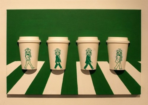 Korean artist opens a new door to the way we look at Starbucks’ paper cups. by Fseo