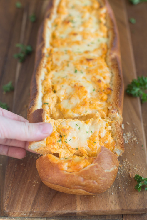 Buffalo Chicken Stuffed Bread