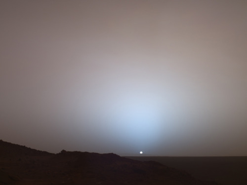 oldtimefriend:Sunset on Mars