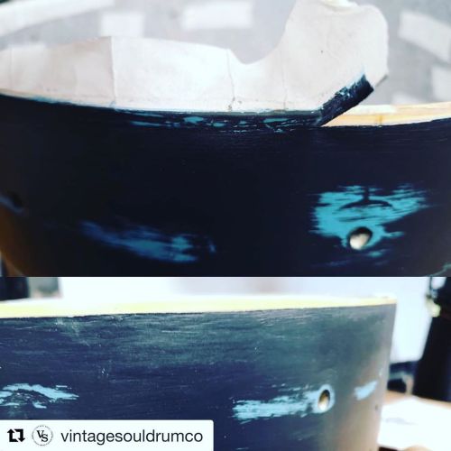 Before&hellip;. #Repost @vintagesouldrumco with @get_repost ・・・ Nothing quite like the satisfact