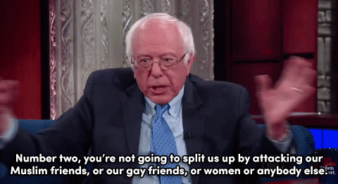micdotcom:Bernie Sanders talks about fixing the Democratic party with Stephen Colbert