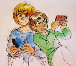 free-swimming-titans:  They’re playing mario kart and Eren is losing