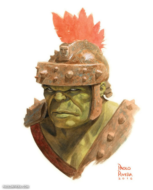 wwprice1:Gladiator Hulk by Paolo Rivera.
