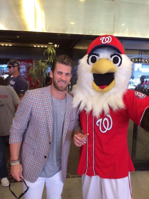 Bryce Harper is so hot! He can have his way with me anytime!!!!