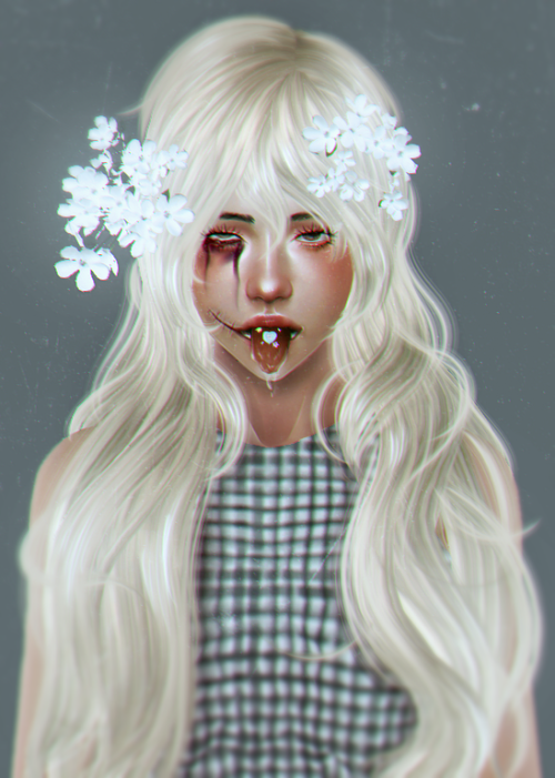 igotsims: anotherhalloweenedit of Mia (she dyed it blonde just for halloween) GetDahLookYes?: (the o