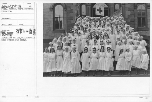 Junior Red Cross - Auxiliary No. 123, Philadelphia High School for GirlsBet you never heard of the A