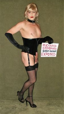 rachel65blog:  richard steadman sissy faggot exposed on fapdu 