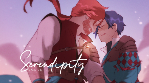 [reblogs and signals boosts are ]  Serendipity, a Sylvix fanzine is OUT! @/wildkitte & I collabo