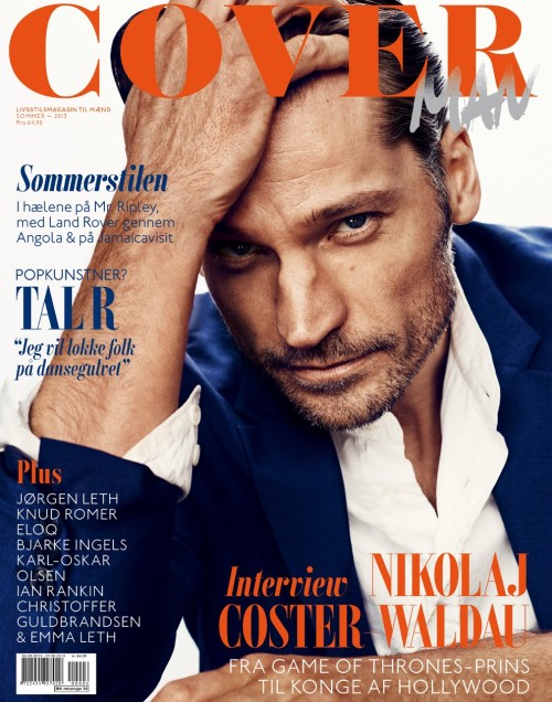 Nikolaj Coster-Waldau for &ldquo;COVER Man&rdquo; magazineMay 2013TWITTER THREAD: here