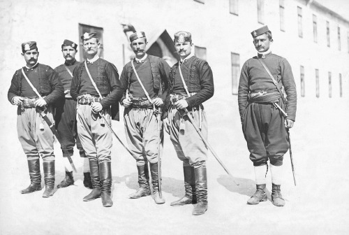 Montenegrin soldiers, late 19th century.