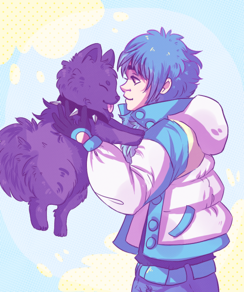 xcocobunny:puppy lovins with aoba! porn pictures