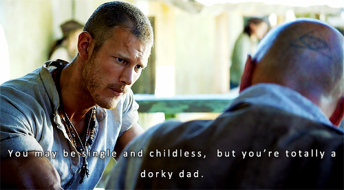 incorrectblacksailsquotes:Billy Bones: You may be single and childless, but you’re totally a dorky d