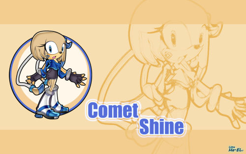 lime-hael:  My sonic FC,Comet!  ㅡㅡㅡㅡㅡㅡㅡㅡㅡㅡ ProfileName: Comet ShineAge: Have an ability to be immortal due to Chaos Emerald’s spell in the past(looking 15 years old)Sex: FemaleDate of Birth: 15th of OctoberHeight: 94cmAbility: Attack