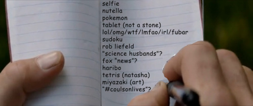 deleted-movie-lines:  What I imagine to be on Steve’s “List of Things I Need to Look Up” “The internet. So helpful. Been reading that a lot trying to catch up.” 