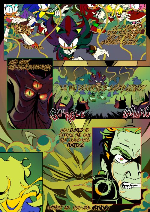 A Small Comic Of The True Ending Of Shadow The Hedgehog (2005) Originally For The @neverturnbackzine