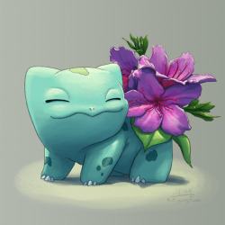 butt-berry:Wow what a handsome boy Azalea Bulbasaur is