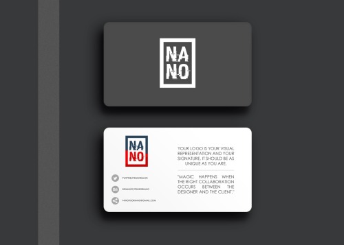 Just messing around with a few of my business cards! Thought it was time for a change! &mdash;&a