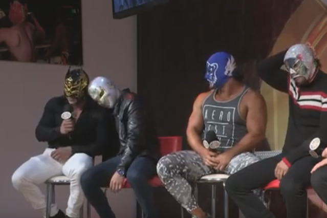 a-luchadork:  Brotherly love.