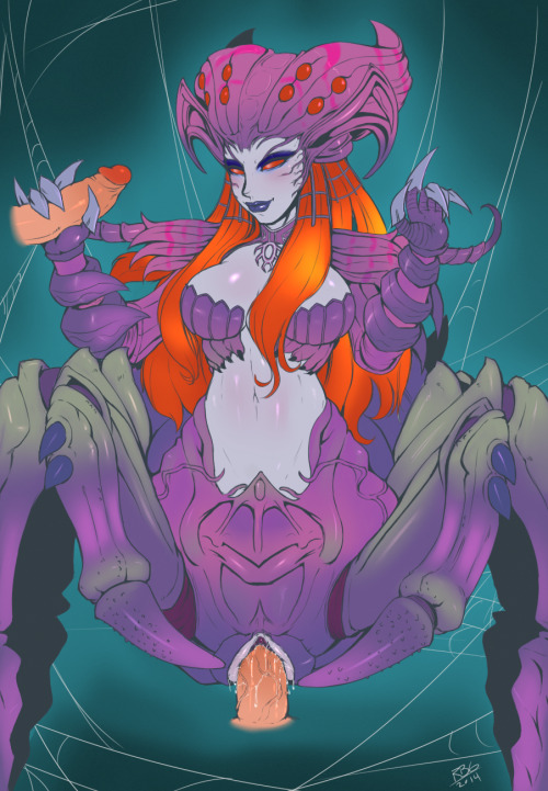 Patreon Single Character “Flat Color” image. The winner wanted Smite’s Arachne. Check out my Patreon! 