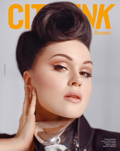 Viktoria ModestaCitizen K, cover story by Matthieu Delbreuve