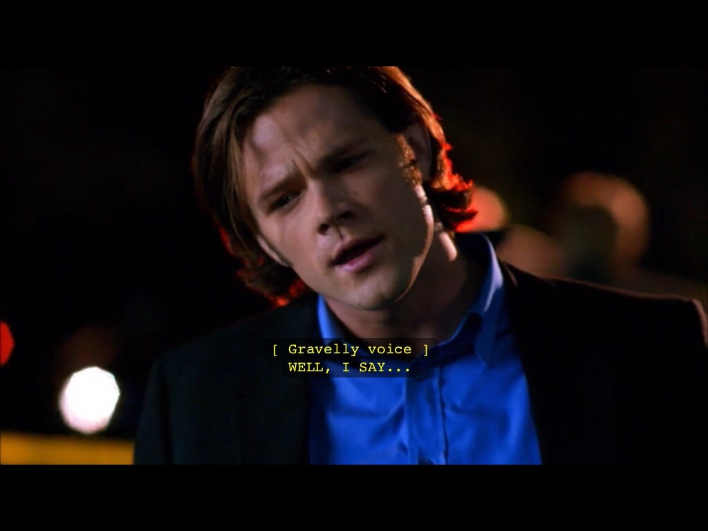 bagmilk:  this was an actual scene from supernatural 