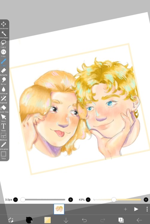 Tryin' A Different Painting Style With My Favs! Need To Do The Line Art, But I Like Mikey's Coloring