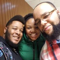 Making new friends! @thisistheread  bringing black folks together!  (at Wayne State University)