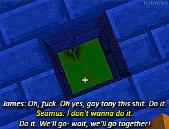 stefsanjatis:  “Seamus, we gotta go over this one now.” 