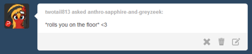 anthro-sapphire-and-greyzeek:  You should cuddle me instead!!  X3 D'aww~!