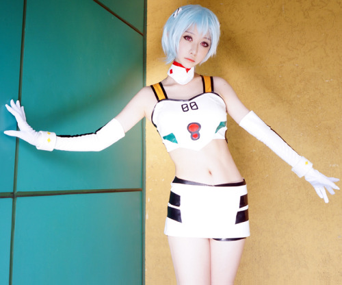 cosplayeverywhere:  Neon Genesis Evangelion (新世紀エヴァンゲリオン) ~ Rei Ayanami (綾波レイ) 1, 2, 3, 4. 