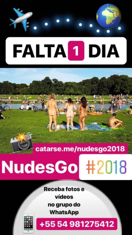 ​NudesGo Europa 2018 vai começar! Dia 25 de junho embarcamos para mais uma jornada desbravando locai