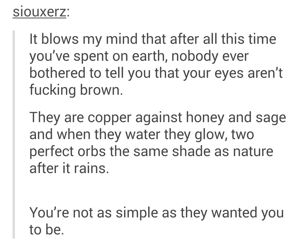 bonitaapplebelle:  Romanticize brown eyes 