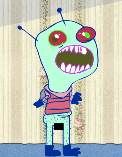 Favorite Joke From The Invader Zim Lost Episode () Is How For Absolutely No Reason Zim Changes Art Style