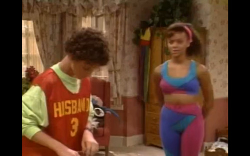Great workout wear from Lisa via Saved By The Bell (only just started watching the series) 