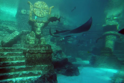 gayweeb:  slapoint:Under water ruins found