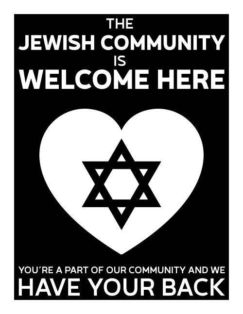 amy-reblogs: I made these in response to hate crimes in my community. They are full size and free to download and print if you’d like to use them, too.