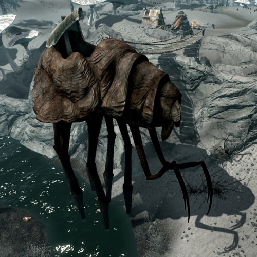 uesp: Did You Know: Due to the cataclysmic events of the Red Year, Silt Striders are now an extremel