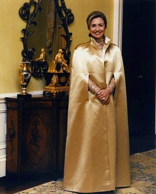 rgr-pop:lol-fi:y2kaestheticinstitute:Space Empress Hillary Clinton at the Inaugural Ball   (Jan. 20,