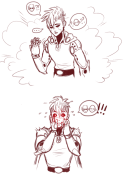 cryactivity:  i just really wanted to doodle @stickydoona ‘s strawberry…. I love the idea of a Saigenos fusion, he would be such a qt. Not to mention the hilarity of the first time they - mostlikely - accidentally fuse. I need more fusion aus in
