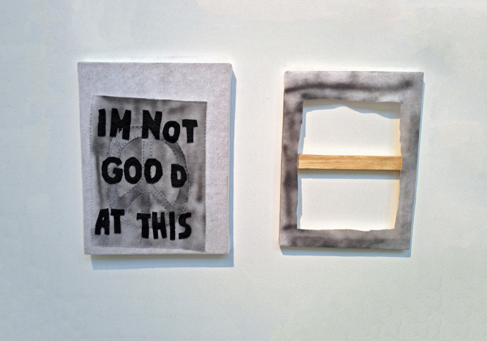 William Emmert — A lot of People Do This @@ Guerrero Gallery
By Eric Dyer
Organize; cherish. Sentimental value; utility. There are small objects in studio shelves on the walls housing VHS tapes (1), packaging tape, two used foam brushes, a notebook,...