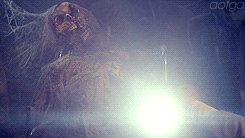 attackofthegiantants:  The Texas Chainsaw Massacre 2, 1986.   More amazing illusions