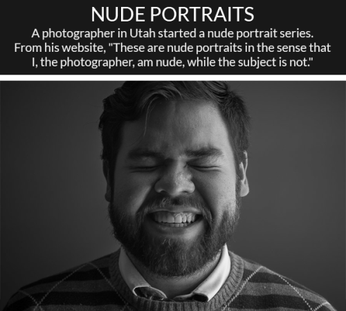 unamusedsloth: Nude Portraits series by photographer Trevor Christensen