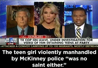 trebled-negrita-princess:  cleophatracominatya:  mo-joejoejoe:  mediamattersforamerica:  Don’t be fooled by Megyn Kelly’s branding team. She is no different than her colleagues, pushing outright lies and propaganda day after day.  Fuck that bitch!