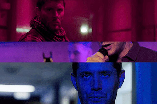 clairenatural: dean winchester + the bi pride flagfor @spnprideweek | day 1: flags