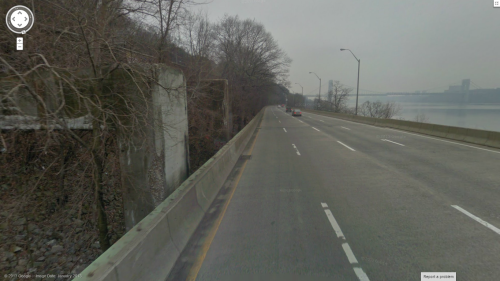 lordoj:  neopetspremium:  i like how it just changes seasons like look at the springtime and the trees its so pretty and then with the click of an arrow BOOM its all murky and grey and looks more like a horror movie still than google street view  looks