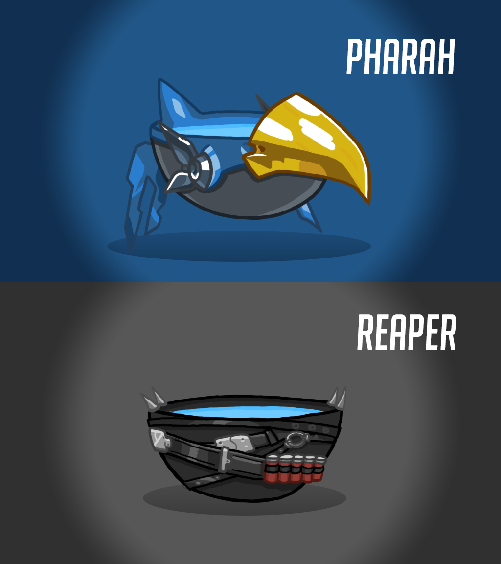 akunohomu:    Overwatch heroes as lukewarm bowls of water by Lukidjano 